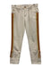 Closed Size 27 Cream, Orange &  Mustard Cotton Rainbow Side Panel Straight Pants Cream, Orange &  Mustard / 27