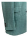 Gucci Green Wool Blend Solid Double Breasted Men's Blazer Green / 52