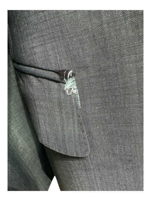 Gucci Green Wool Blend Solid Double Breasted Men's Blazer Green / 52