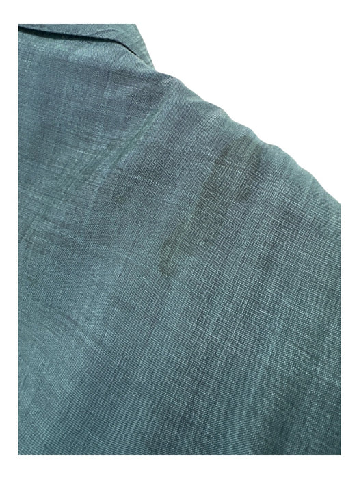 Gucci Green Wool Blend Solid Double Breasted Men's Blazer Green / 52