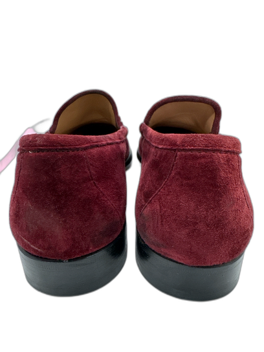 Gucci Shoe Size 9 Red Suede Solid Dress Men's Shoes Red / 9