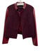 Abbey Glass Size 4 Red No Fabric Tag Mixed Fabric Open Front Jacket Red / 4