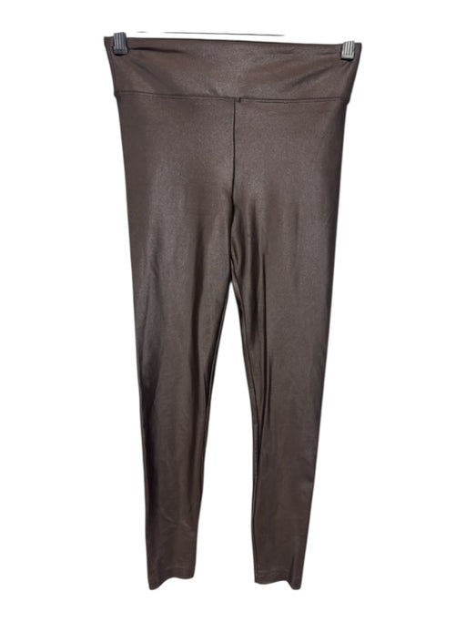 Koral Size Small Bronze Polyamide Blend Elastic Waistband Shimmer Leggings Bronze / Small