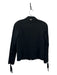 St. John Sport Size P Black Cotton jaquard Full ZIp Jacket Black / P