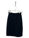 St. John Separates Size 2 Black Wool Elastic Waist Pencil Skirt Black / 2