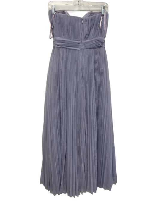 Butch Size 10 Lavendar Polyester Sweetheart Neckline Mesh Overlay Gown Lavendar / 10