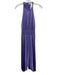A.L.C. Size 6 Purple Polyester Keyhole Back Accordion Pleat Sleeveless Dress Purple / 6