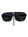 Dolce & Gabbana Blue Print Acetate Aviator Square Frame Monogram Sunglasses Blue Print