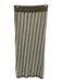 Nation Size S Sage Green & White Pima Cotton Knit Striped Halter Top Skirt Set Sage Green & White / S