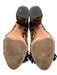 Aquazzura Shoe Size 36 Brown & Black Leather Upper Pony Hair Leopard Print Pumps Brown & Black / 36