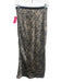 Cami NYC Size M Black & Tan Silk Elastic Waist Printed Maxi Skirt Black & Tan / M