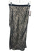 Cami NYC Size M Black & Tan Silk Elastic Waist Printed Maxi Skirt Black & Tan / M
