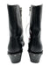 Rag & Bone Shoe Size 38.5 Black Calfskin Leather Lizard Embossed Wedge Boots Black / 38.5