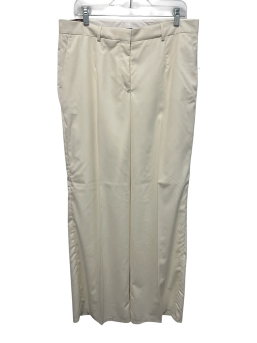 RC by Tom James Size Est 12 White Wool Pockets Zip Fly Trouser Pants White / Est 12