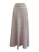 Molli Size M/L Pink Cotton Elastic Waist Cap Sleeve Textured Skirt Set Pink / M/L