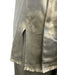 iKKim'O Size M/L Gray Silk Elastic Waist Wide Leg Frayed Pants Gray / M/L