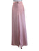 Chanel Size 46 Pink & Black Silk Polka Dots Elastic Waist Vest Pants Set Pink & Black / 46