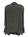Banana Republic Size L Dark Green Silk Long Sleeve Button Up Top Dark Green / L