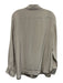 Banana Republic Size L Tan Silk Long Sleeve Button Up Top Tan / L