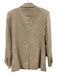 Veronica Beard Size 10 Beige & White Cotton & Viscose Tweed Flap Pockets Jacket Beige & White / 10