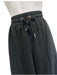 Brunello Cucinelli Size M Black Cotton & Elastane Elastic Drawstring Waist Pants Black / M