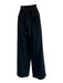 Brunello Cucinelli Size M Black Cotton & Elastane Elastic Drawstring Waist Pants Black / M