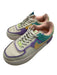 Nike Shoe Size 6.5 Cream, Purple, Multi Leather Lace Up Low Top Pastels Sneakers Cream, Purple, Multi / 6.5