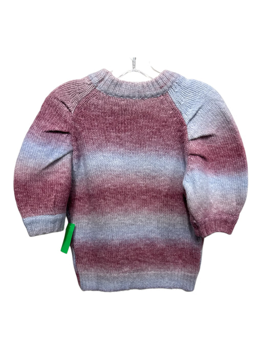 Greylin Size S Pink & blue Acrylic & Wool Blend Ombre Stripe Sweater Pink & blue / S