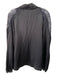 Cami NYC Size XS Black Silk Collar Single Button Long Sleeve Lace Detail Top Black / XS