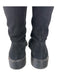 Stuart Weitzman Shoe Size 8 Black Suede Almond Toe Rubber Sole Knee High Boots Black / 8