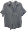 Frank & Eileen Size XS Light Blue Linen Button Down Cuffed short sleeve Top Light Blue / XS