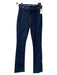 Victoria Victoria Beckham Size 26 Dark Wash Cotton Blend High Waist Jeans Dark Wash / 26