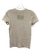 Marc Jacobs Size Medium Cream White Cotton Blend Short Sleeve Distressed Top Cream White / Medium