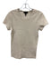 Marc Jacobs Size Medium Cream White Cotton Blend Short Sleeve Distressed Top Cream White / Medium