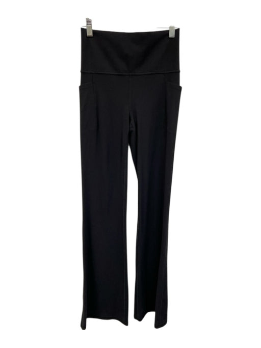 Athleta Size Small Black Elastic Waist Flare Leggings Black / Small