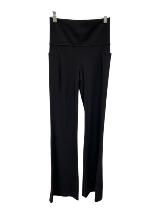 Athleta Size Small Black Elastic Waist Flare Leggings Black / Small