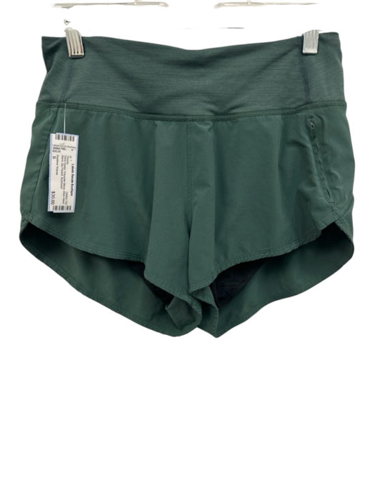 Outdoor Voices Size S Olive Green Polyester Blend Wide Waist Band Shorts Olive Green / S