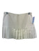 Tory Sport Size S White Polyester Blend Elastic Waist Tiered Pleat Detail Skirt White / S