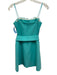 Amanda Uprichard Size S Aqua Blue Polyester Strapless A Line Mini Dress Aqua Blue / S