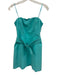 Amanda Uprichard Size S Aqua Blue Polyester Strapless A Line Mini Dress Aqua Blue / S