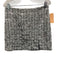 Amanda Uprichard Size S/M Silver Polyester Sleeveless Sequin Cropped Skirt Set Silver / S/M