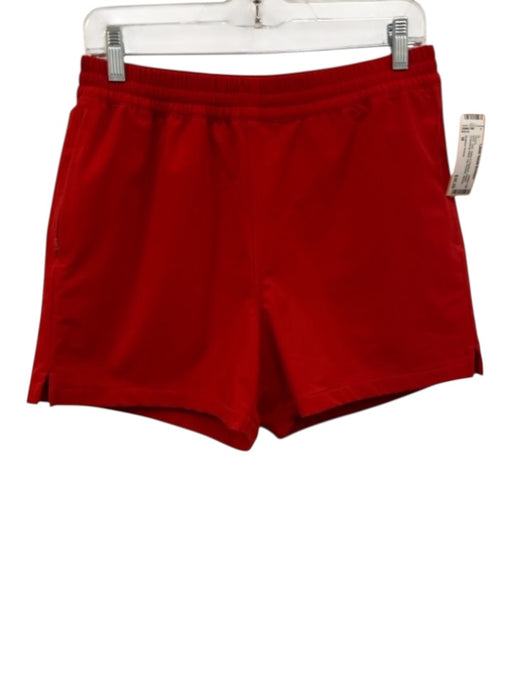 Outdoor Voices Size M Red Nylon & Elastane Elastic Drawstring Waist Shorts Red / M
