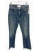 Mother Superior Size 26 Medium Wash Cotton High Rise Zip Fly Straight Leg Jeans Medium Wash / 26