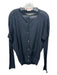 Marni Size 38 Black Cotton Long Sleeve Button Front Sheer Rolled Hem Cardigan Black / 38