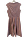 Patra Size 8 Light Mauve Polyester Sleeveless Embellished V Neck Dress Light Mauve / 8
