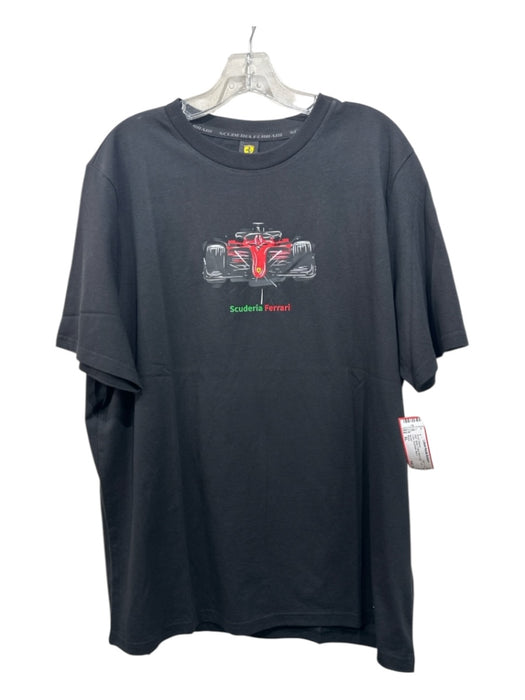 Puma NWT Size XL Black Cotton Blend logo T shirt Crew Men's Short Sleeve Black / XL