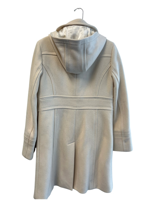 J. Crew Size 12 Beige Wool Collar Detachable Hood Toggle Closure Coat Beige / 12