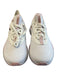 Puma Shoe Size 6.5 White & Pink fabric upper Round Toe lace up Logo Runner Shoes White & Pink / 6.5