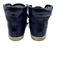Lanvin Shoe Size 39 Blue Leather Patent Leather Cap Toe Lace Up Sneakers Blue / 39