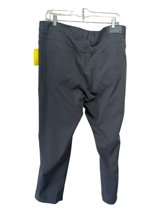 Peter Millar Size 38 Gray Cotton Blend Solid Khakis Men's Pants 38